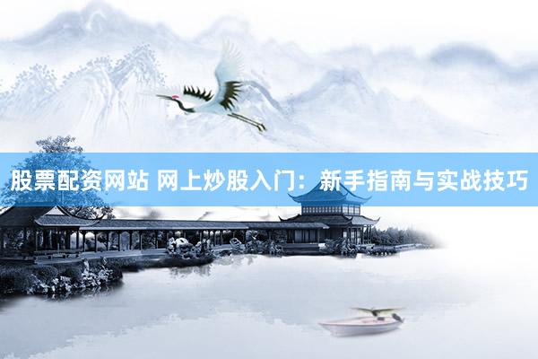股票配资网站 网上炒股入门：新手指南与实战技巧