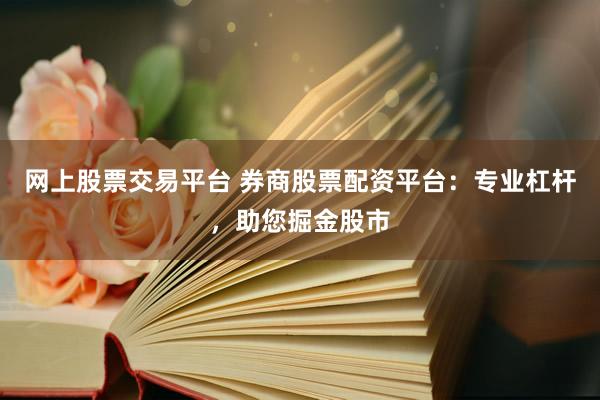 网上股票交易平台 券商股票配资平台：专业杠杆，助您掘金股市
